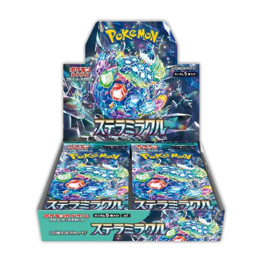 Pokémon Scarlet et Violet ex Stellar Miracle SV7 – Boîte Scellée JP – 30 Boosters