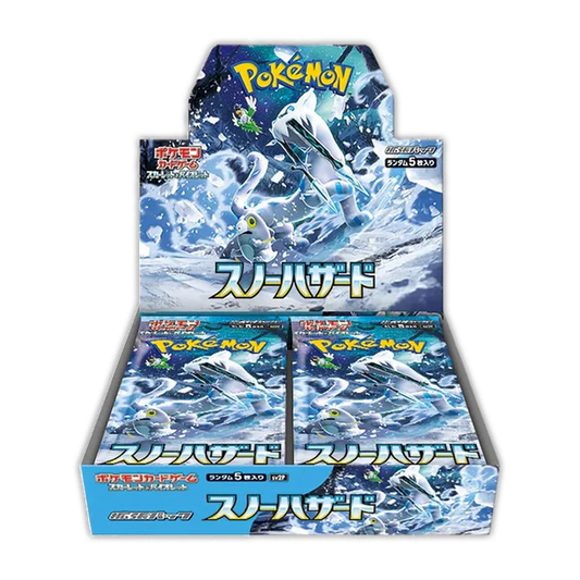 Pokémon Scarlet et Violet ex Snow Hazard SV2P – Boîte Scellée JP – 30 Boosters