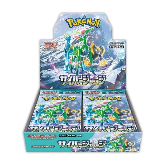 Pokémon Scarlet et Violet ex Cyber Judge SV5M – Boîte Scellée JP – 30 Boosters