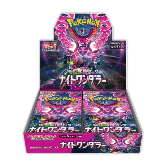 Pokémon Scarlet et Violet ex Night Wanderer SV6A – Boîte Scellée JP – 30 Boosters