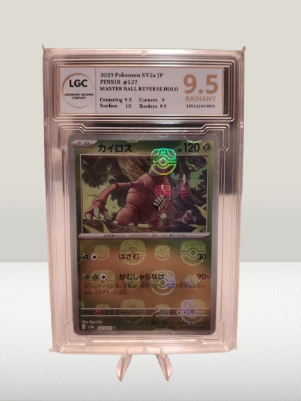 PINSIR MASTER BALL #127 LGC 9.5